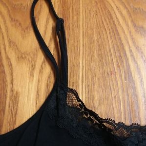 Longer-Length LOFT Cami with Lace Trim